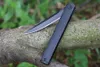 Top Quality CK 7097 Ball Bearing EDC Pocket Folding Blade Knife 8Cr13Mov Black Blade GRN Handle Outdoor Survival Knives With Retail Box