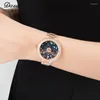 Wristwatches SALE!!! Discount Multi-function Mov't Davena Crystal Rhinestones Men's Women's Watch Hours Metal Bracelet