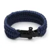 Outdoor Survival Woven Paracord Bracelet for Men