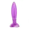 Giocattoli anali Dildo Masturbazione Jelly Plug Vera pelle Sensazione Butt per principianti Massaggiatore prostatico Sesso Donna Colore casuale 231114