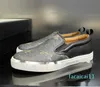 Casual Shoes Designer Wolf Leather Tiger Snake Haft Stripes Classic Men Sneakers