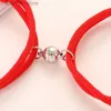 Цепочка 2021, самый продаваемый магнитный браслет для пар, регулируемая вручную веревка, модный бесконечный браслет для пар, счастливый браслетL231115