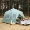 Палатки и укрытия для Sunny Feel Inflatab Cabin Tent No Pitch, непромокаемая палатка для кемпинга, всплывающая палатка для 5-8 человек, палатка для вечеринок в материковом Китае Q231117