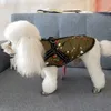 Hondenkleding Huisdierjas met harnas Dikkere warme jas Kleding voor kleine middelgrote Chihuahua Franse Bulldog Winter Waterdichte outfit 231114