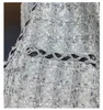 여자 조끼 2023 고품질 V 목자 격자 무늬 트위드 조끼 여성 재킷 gilet blanc 민소매 버튼 웨이스트 조끼 chalecos
