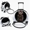 Hunde-Haustier-Trolley, Reisetasche, Katze, atmungsaktiver Rucksack, tragbarer Transport für Hunde, großer Platz 231114