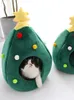 Letti per gatti Mobili Letto per gatti Albero di Natale Coperto Grotta Lavabile Divano per animali domestici con cuscino rimovibile per cani di piccola taglia Gatti Cuccioli Letto per gatti 231114