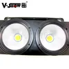 V-show 2x100w 2 olhos led blinder luz cob branco fresco e quente led de alta potência iluminação de palco profissional para dj discoteca festa