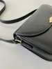 Designer tonåring triomphe besace saddles väskor på slät läder lyxig koppling mode crossbody jämn hand väska kvinnors mens klassiska sling fåfänga kuvert axelväska