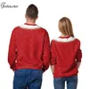 Julfest Mäns tryckta Crewneck Sweatshirt julklappskläder par kläder roliga extra stora gatukläder 231115