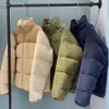 23SS Lamb Wool Wool Coat North Designer Jacket Womens Fashion Solid Cardigan Cardigan Coard Winter Stack