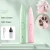 Chien Toilettage Mini Électrique Pet Chat Pied Artefact Rasage Tondeuse À Cheveux À Faible Bruit USB Rechargeable LED Lumière Profesional Dispositif 230414