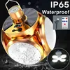 Camping Lantern Portable Led Bulb Solar Outdoor Folding Lamp USB Rechargeable Search Lights Camping Torch Emergency Lighting for Power Outages Q231116