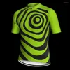 Giacche da corsa Uomo Pro Maglia manica corta Bicicletta Giacca da ciclismo Maglia da bici MTB Strada Uniforme Abbigliamento da ciclismo Bib Motocross Shirt Wicking