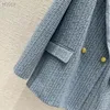 damskie garnitury designerskie ubrania marynarki kurtka luksusowa designerska kurtka płaszcza wiosenna jesień nowe wydane wierzchołki c131