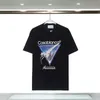 Mens T Shirts Casablanc Designer Letter Printing Tee Bomull