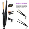 Hair Straighteners 2 in 1 Straightener and Curler Portable Mini Straightening Flat Iron 231115