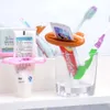 New For Home Bathroom 1 Pcs Animal Easy Toothpaste Dispenser Plastic Tooth Paste Tube Toothpaste Squeezer Rolling Holder Cocina