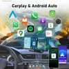 Car DVR najnowszy 5G WiFi Apple Wireless Carplay Android Auto Adinkam 10.26 cala deski rozdzielczej 4K Przenośna kamera desakcyjna Link AirPlay ADAS Aux Q231115