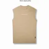 Designer ARSV Summer Men's Sports Tank Top Loose Fashion Brand Quick Dry Sleeveless T-shirt Round Neck Vest Fitness Style 0NHB