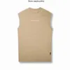 Designer Arsv Summer Men's Sports Tank Top Loose Fashion Märke Snabbt torr ärmlös t-shirt Rund hals Vest Fitness Style 0NHB