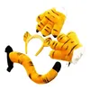 Party Supplies Cosplay Tail Set Costume Dress Up Animal Themed Parties för rollspel