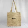 Bolsas de palha de ombro de praia de verão Bolsas de vime casual de vime, tecido de vime, tecido de grande capacidade, bolsa de viagem para bolsa de viagem