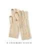 Luvas de dedo infantil Inverno de alta qualidade Cashmere Touch Screen Luvas Mulheres Macio Quente Stretch Knit Mittens Full Finger Guantes Feminino Crochet Luvas 231115