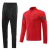 2023 2024 men and kids AC training suit IBRAHIMOVIC Soccer Milano jacket survetement 22 23 24 maillot de foot mIlans football Tracksuit Survetement