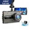 dvr per auto DVR per auto Full HD 1080P Dash Cam Vista posteriore Videoregistratore Visione notturna Veicolo Scatola nera Dashcam Fotocamera automatica Accessori per auto Q231115