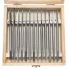 Freeshipping 13-teiliges Flachspatenbohrer-Set Metall-Bit-Kit Sechskantschaft Holzbearbeitungswerkzeugzubehör Ecbme