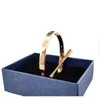 Tennis New Brand Brand Classic Designer Bracelet Pulseira de manguito de casal europeu para mulheres Jóias de pulseira de aço de alta qualidade