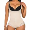 Intimo modellante da donna Abiti in lattice di pizzo Supporto per il petto Bel corpo Dimagrante Shaper Corsetto Vita raccolta Allenatore completo per le donne