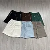 Repre High Street Pantaloncini a cerchio in puro cotone casual larghi estivi in stile americano a 6 colori uomo donna marca marea pantaloni da spiaggia di alta qualità Pantaloncini taglie forti SMLXL