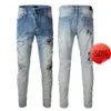 jeans viola di marca 50 di sconto ~ Jeans da uomo jeans firmati mens desig colori pantaloni hippop Adesivo ricamo slim denim dritto streetwear all'ingrosso 30-40