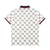 2NEW Fashion London England Polos koszule męskie projektanci koszule polo High Street Haftowanie drukowania T Shirt Men Summer Cotton Casual T-Shirtsq16