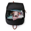 Sac à dos femme Pack Nylon femmes ordinateur portable mode sac à dos épaule sac à dos Style Preppy couleur unie sacs à dos pour filles livre sac
