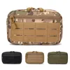 Outdoortassen EDC Utility Pouch Dump Drop Telefoonzakjes MOLLE Multifunctionele compacte tactische taille 231114