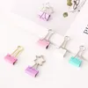 16pcs schattige transparante push-pin kurk nagel 7 pc's bindmiddelclip 25pcs paperclips kawaii roze lichtblauwe kleur bladwijzers