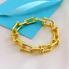T bracelet bracelet designer designer bracelet U Horseshoe moissanite bracelet lover bracelet gold lover bangle womens jewelry screw bracelet