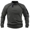 Mens Hoodies Sweatshirts Tactical Outdoor Polar Fleece Jacket Hunting Clothes Warm Zipper Pullover Man Windproof Coat Thermal Hiking Sweater 231114