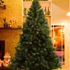 Decorazioni natalizie 2.1 M / 210 CM Albero di crittografia verde Centro commerciale El Decorazione Arredamento per la casa