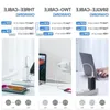 Freeshipping 65W GAN -laddare Snabbladdning 40 30 Typ C PD USB -laddare med QC 40 30 Bärbar snabb laddare för IP för Xiaomi Laptop CDCST