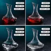 Hip Flasks Highgrade Wine Decanter 15L Hammer Pattern Dispenser Crystal Glass Bottle Brandy Whisky Jug Gift Bar Decoration 231114