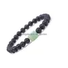 Braccialetti con ciondoli Bracciale Chakra in pietra naturale 6mm Lava Occhio di tigre Braccialetti con perline ametista Donna Uomo Gioielli Consegna goccia Ebreo Dhgarden Dhchv