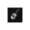 Diode Wholesale 10Mm Led Tra Bright Diode Round Water Clear Red Green Blue Yellow Drop Delivery Office School Business Industrial Elec Dhoeq