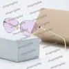 Man Carti Glasses Designer Sunglasses Women's Fashion Sunglasses Trend Small Fresh Outdoor Sunglasses Exquisite Gift Packaging Box 013a7m