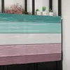 Curtain Vintage Farm Barn Marine Green Purple Gradient Kitchen Small Window Curtains Home Decoration Living Room Bedroom Short