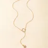 Anhänger Halsketten Mode Boho Gold Farbe Einfache Volle Kristall Sonne Choker Halskette Für Frauen Vintage Kragen Schmuck Party Mädchen geschenk
