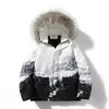 Piumino da uomo Parka Giacca invernale da uomo Parka con cappuccio Collo di pelliccia da uomo Giacca lunga coreana Cappotto da uomo Giacca a vento con cappuccio Parka Oversize Capispalla caldo S-4XL 231115